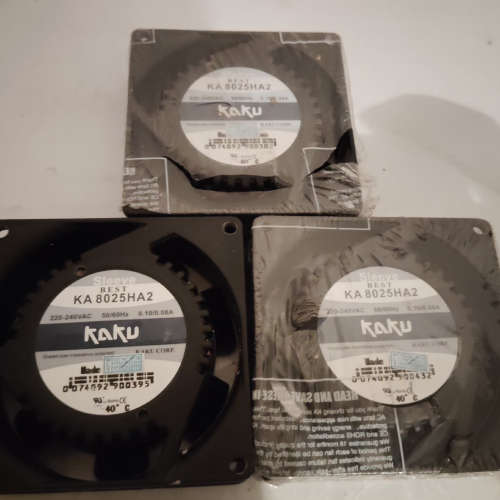 KA8025HA2 全新原装 卡固滚珠导线 机箱机柜散热风扇议价