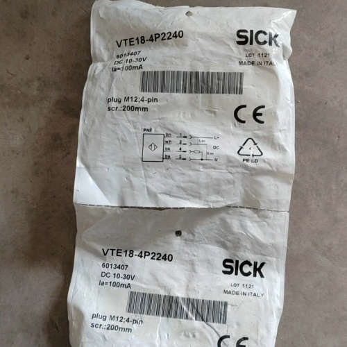 现货VTE18-4P2240 订货号: 6013407光电传议价