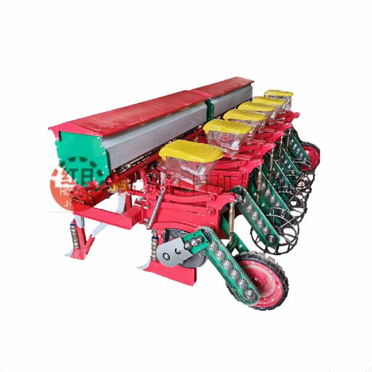 玉米施肥播种机农用机械悬浮式玉米播种机机械小麦播种机