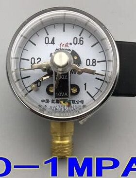 YX-60电接点压力表YX60-1MPA 10VA 红旗