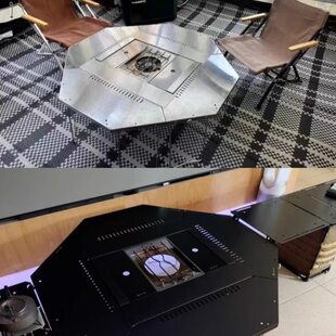 户外露营野餐igt八角围桌平替雪峰围桌ST-050版、围桌支架可收纳