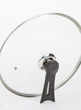 不锈钢锅盖可视钢化玻璃锅盖可立30 32 34 36 38CM炒锅汤锅蒸锅盖