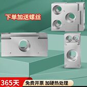 单向加长OK夹具多工位气动工装 CNC加工中心膨胀并列虎钳单边OK夹