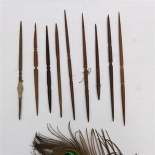 怀旧纺线锭子收藏老物件民俗老农具老纺车纺线工具影视道具摆件