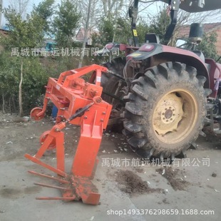 大型杨树楸树桃树樱桃树苗起苗机 直径1-5公分树苗挖苗机 带抖土