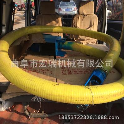 悬挂式抽沙机软管螺旋式抽粮机沙场抽沙机促销输送机9是9悬挂输