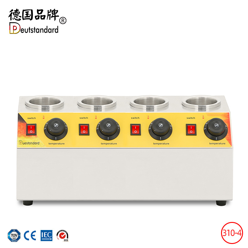 新动力酱汁保温机商用酱汁机恒温巧克力酱果酱保温炉加热单双四缸