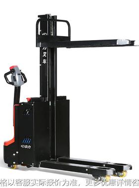 EP0.8吨双起升电动堆高车ES08-Wai 双作用升降叉车 双层货叉