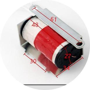 电控静音锁线圈门禁锁电磁锁配件电控锁配件锁芯R12V楼宇门锁区