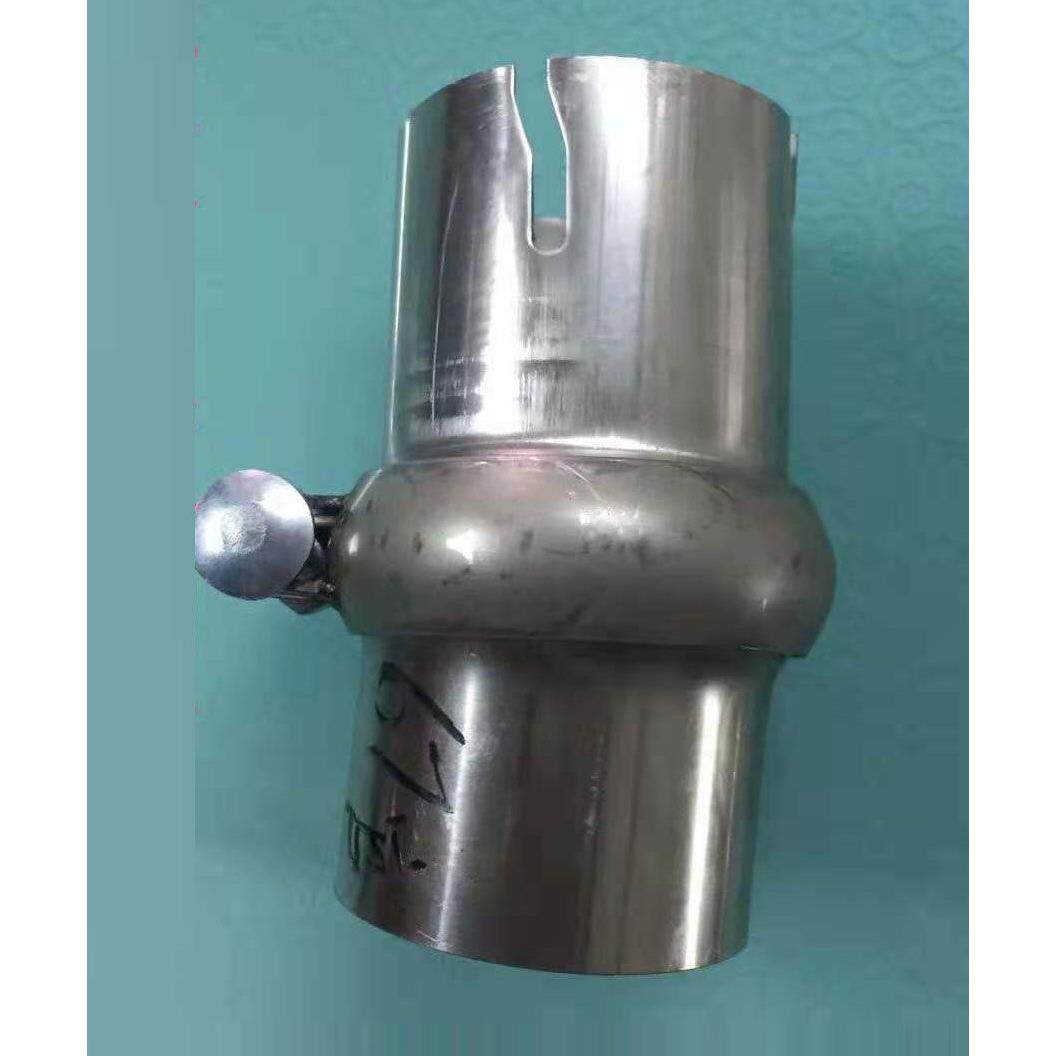 厂家直销排气管转向接头消声器球形卡箍万向连接球大角度调节尾喉