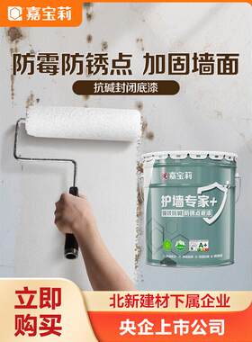 嘉宝莉净味乳胶漆室内家用涂料内墙抗碱护墙专家底漆增强附着力