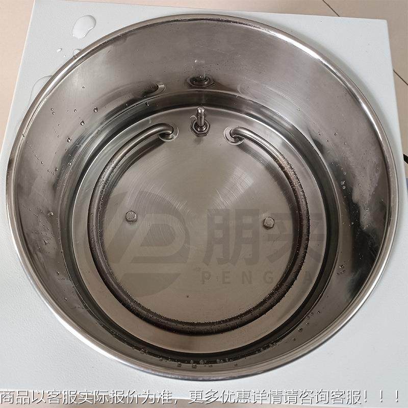 电加锈HH-WO-2L热恒温数显水浴动锅实验室小型手升降水两油用不钢