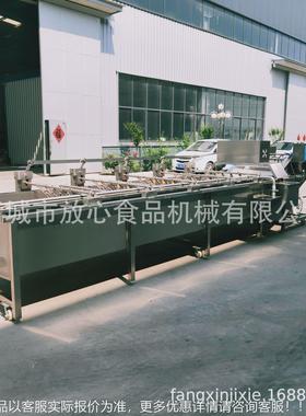 自动机海带清洗全机 海加工带整套生产线 蕨菜海藻BID蕨菜械手清