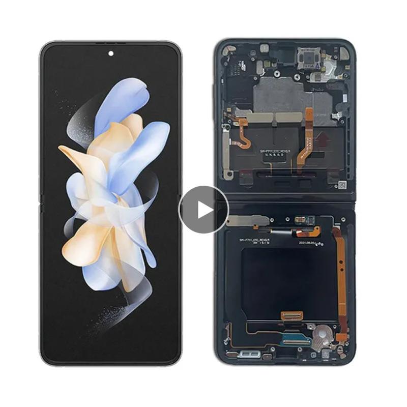 适用 三星 Galaxy Z Flip 5G手机屏幕总成原装液晶显示内外一体屏
