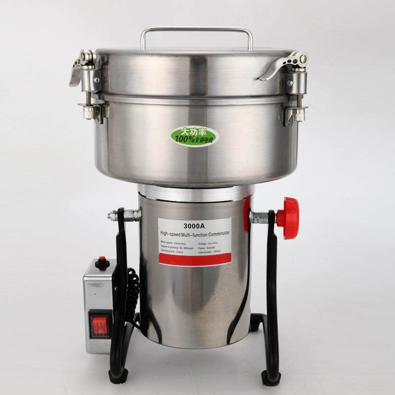 3000g中药粉碎机商用电动打粉机多功能磨粉机五谷杂粮研磨机,机械设备,粉碎机,淘宝优惠券,粉丝福利购,淘宝优惠卷