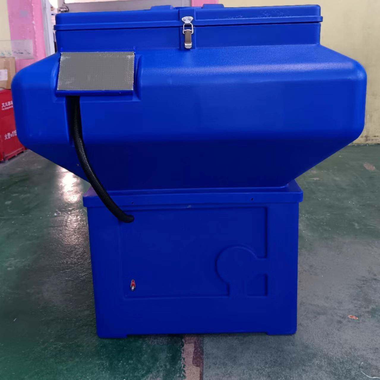 220V虾池塘投料机跨境自动喂料机投饵饲机全方位60度batch feede