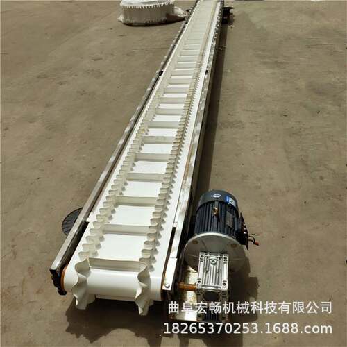 山东皮带输送设备生产厂家 橡胶挡板pvc传送带 流水线 规格型号