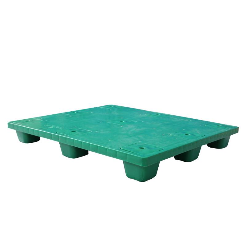 广州工厂可拆脚堆叠1.2*1.0平板九脚仓储物流运输叉车托盘塑料