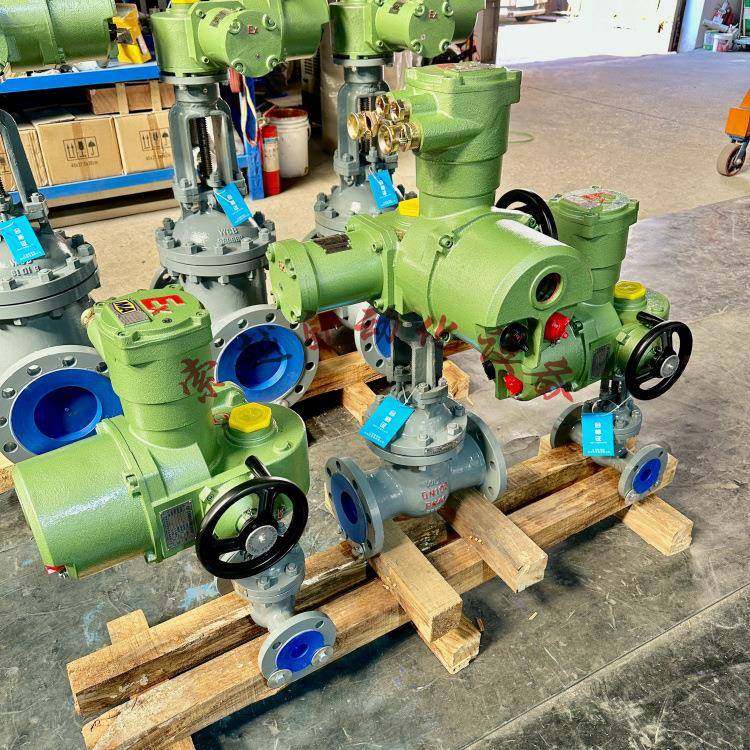 煤矿用智能型MZ941H-16C-DN200MA一体式隔爆型电动闸阀