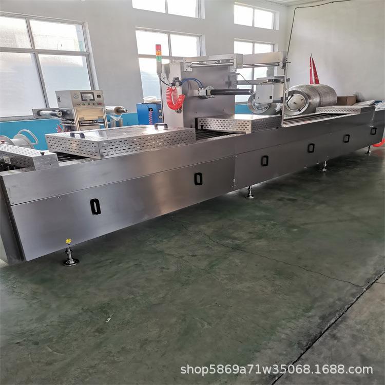 全自动拉伸膜真空包装机小型拉伸膜真空包装设备多功能食品封口机