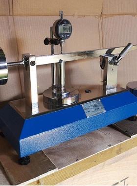 TSY-19土工布测厚仪试样20kPa压力状态下测试砝码挂在压板右边