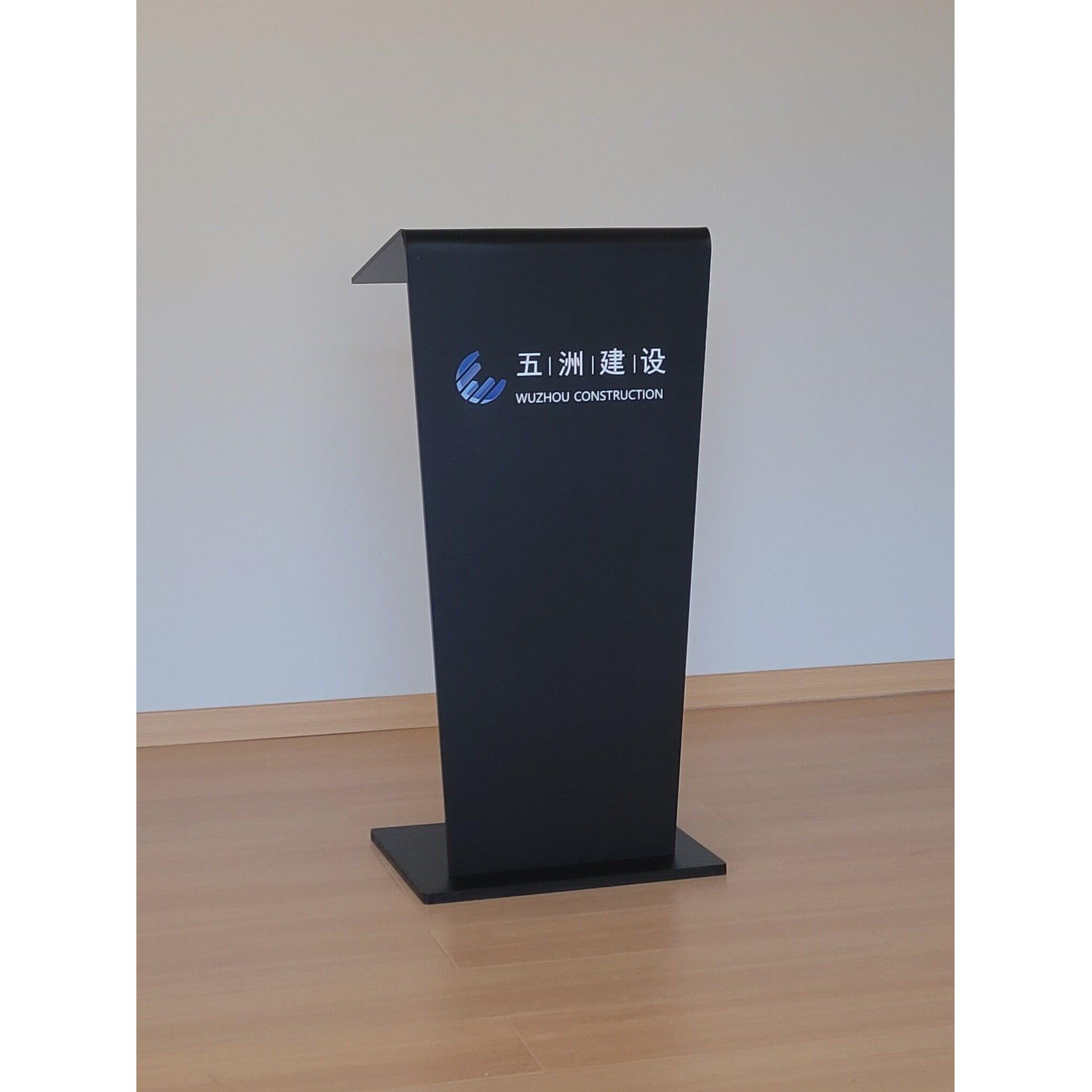 尊阁小讲台会议演讲台亚克力发言台售楼部迎宾台餐厅接待台咨客台