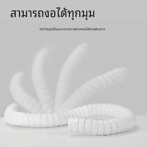 竹节管万向排烟罩工业除尘吸烟罩车间废气收集罩耐高温金属集气罩