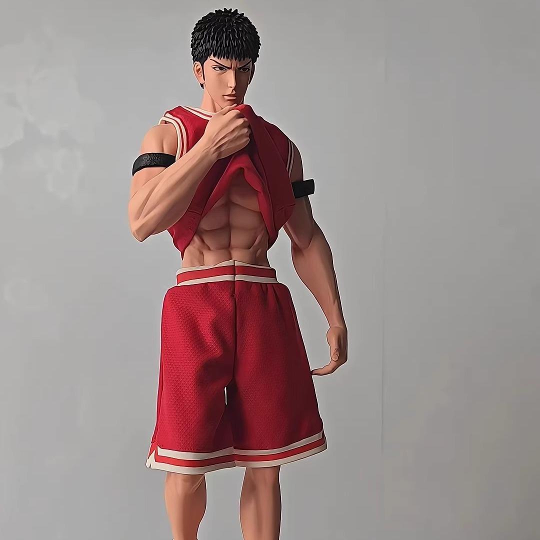第二批开始滪锭 灌篮高手 三井寿雕像 人物模型gk