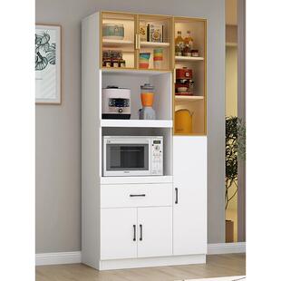 餐具柜集成墙茶柜高低柜现代极简客厅家居微波柜储物柜