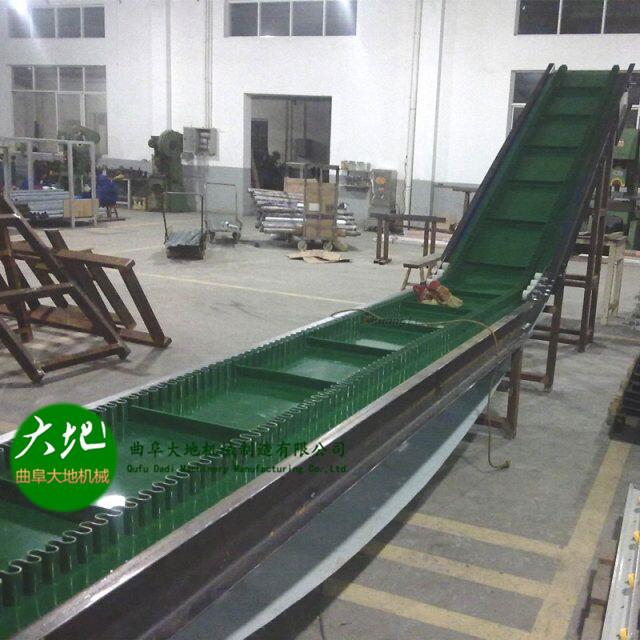 长距离石料运输装车皮带机大倾角皮带输送机装车皮带输送机