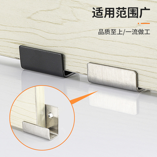 不锈钢瓷砖挂件挂码固定件展示配件卡扣墙砖地砖展厅Y支架u型托勾