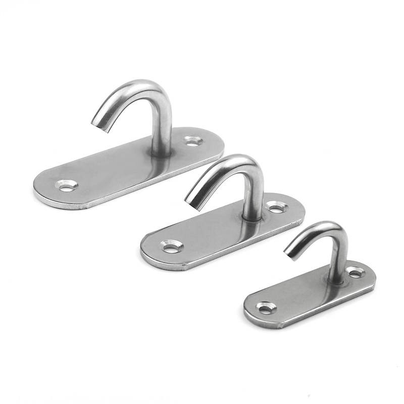 不锈钢开b口吊钩黑色顶钩挂钩沙包投影幕布房顶天花板风扇勾 包邮