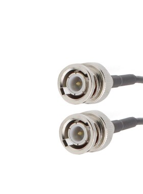 BNC公头转公头 BNC双公头 BNwC-J转BNC延长线50-1.5 RG174纯铜线