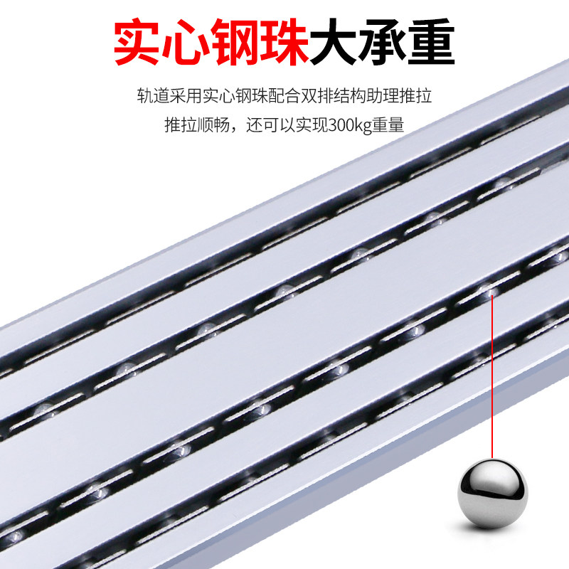 铝合金钢珠导轨工业重载型铝制滑X轨滚珠防腐