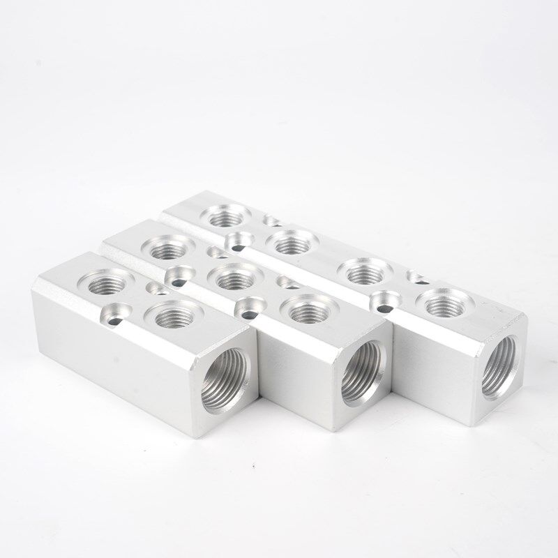 铝合金分气块多管路分气排气路分配器气管快速接头直通.气排分流