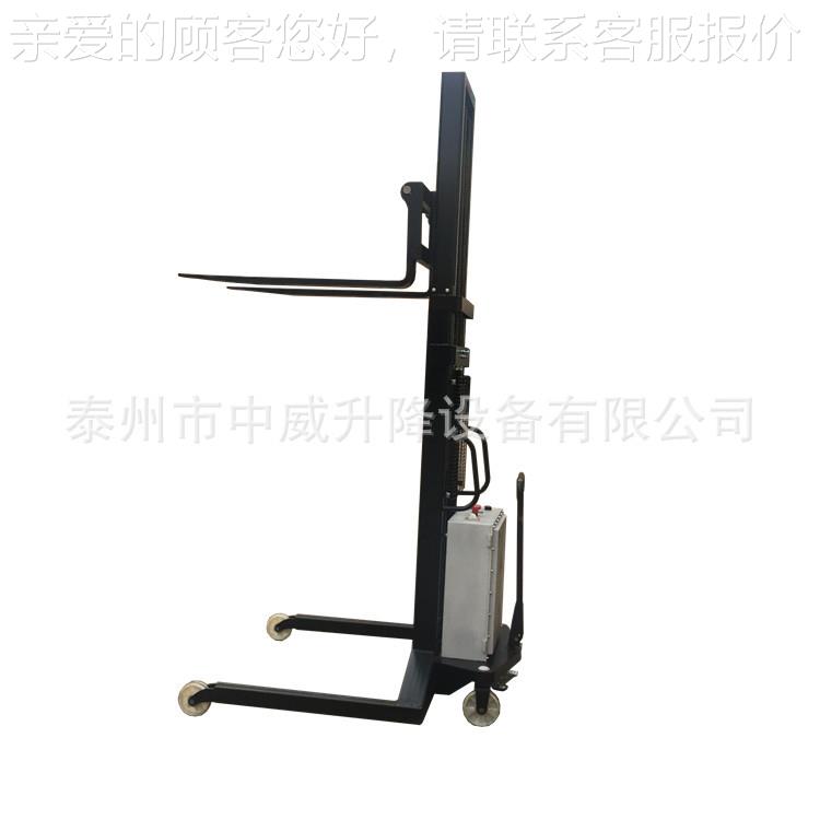 搬CPK供应宽腿电动叉车 卸货物堆高装车 防爆电瓶式升降运堆放叉