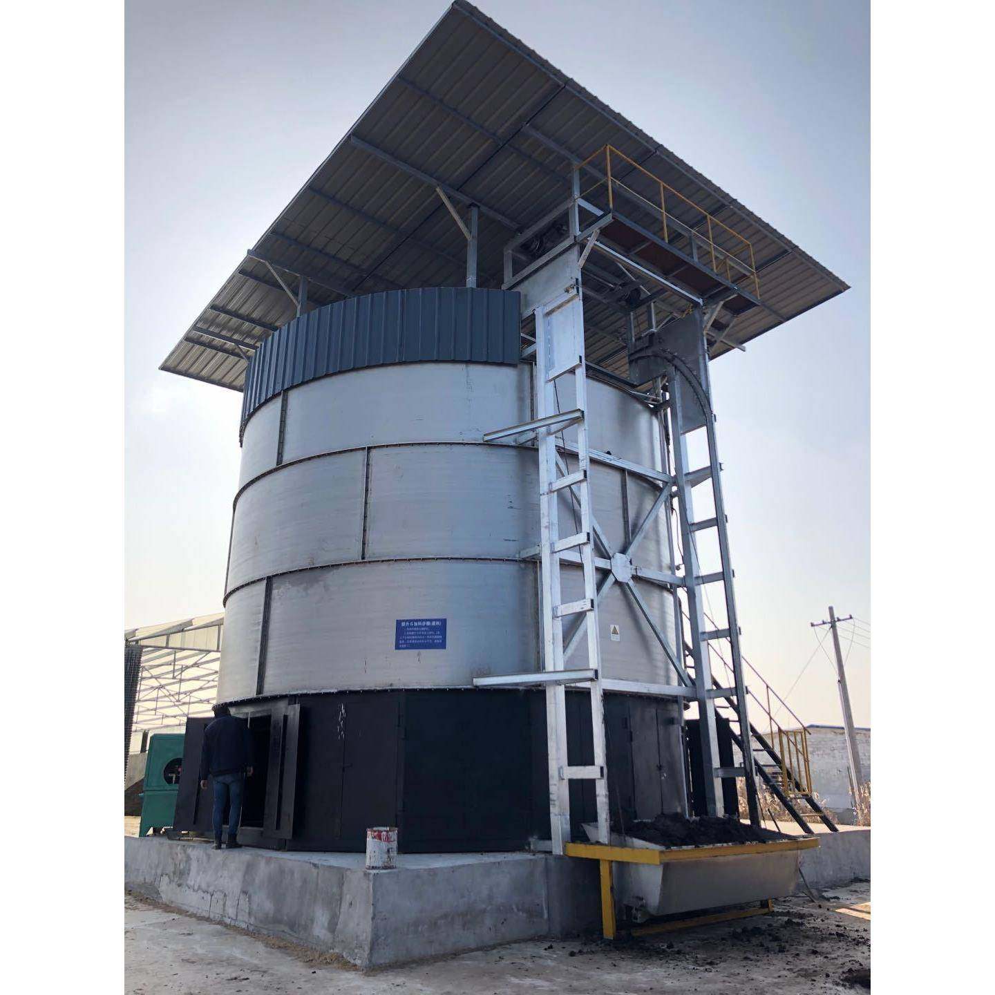 家禽粪污智能罐一体式发酵罐处理设备厂家养殖猪粪发酵罐100方