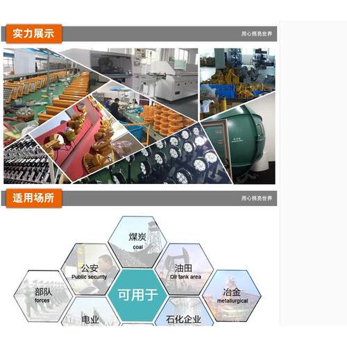 隔型LED防爆5爆防0瓦60W70厂房灯大功率爆投光灯泛光灯24V36V低压