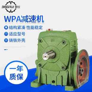 WP系列涡轮减速机WPA40 80齿轮变速箱 50小型减速器WPA60
