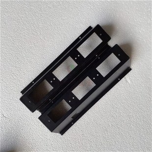 爆品铝板钣金铁j板不锈钢板工控功放外壳雕刻切割折弯烤漆机箱定