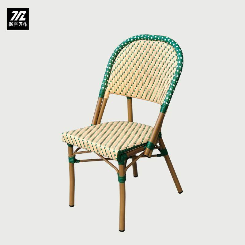 法式藤椅户外防水餐椅咖啡厅椅子阳台休闲北欧复古藤编网红花园椅,住宅家具,餐椅,淘宝优惠券,粉丝福利购,淘宝优惠卷