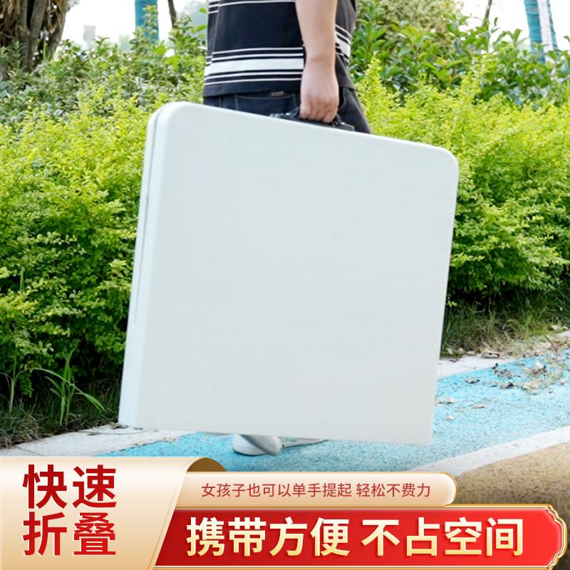 夜市摆摊折叠货架便携地摊架子升降地推简易折叠桌地摊桌子多功能