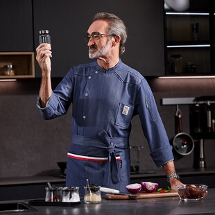 厨师长行政总厨工作服高端酒店厨师工作服餐饮饭店高档厨师服装男