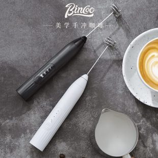咖啡打泡器奶泡机家用电动迷你打蛋器牛奶盖搅拌棒打发器打奶泡器