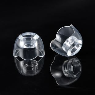 伞状液态矽胶耳帽适用于入耳式耳机矽胶套软塞大中小号耳塞