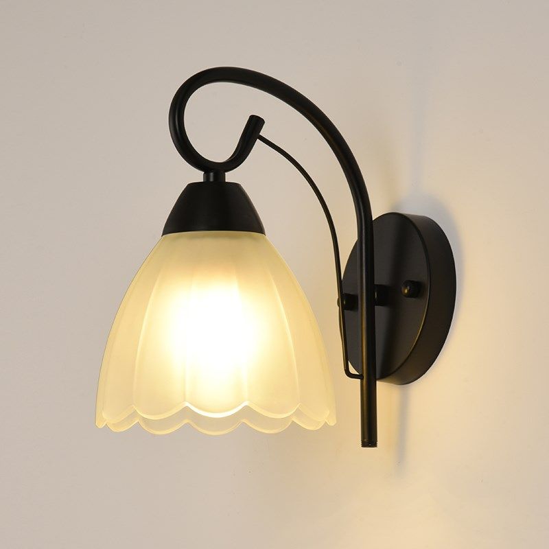 美式复古壁灯卧室床头灯简约现代创意客厅背景墙led楼梯过道灯具,家装灯饰光源,壁灯,淘宝优惠券,粉丝福利购,淘宝优惠卷