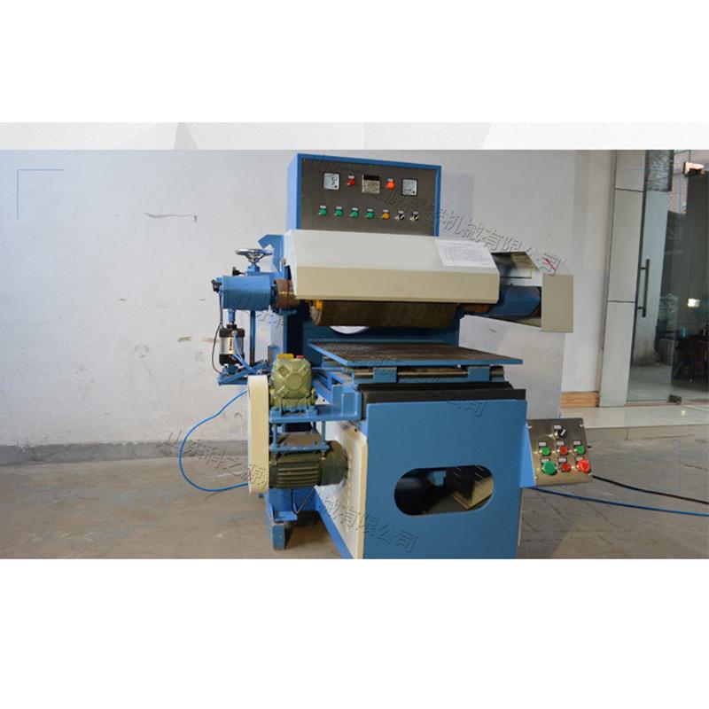 龙门式金属板材镜面抛光机金合页钢板平面拉丝机标牌单面打磨机