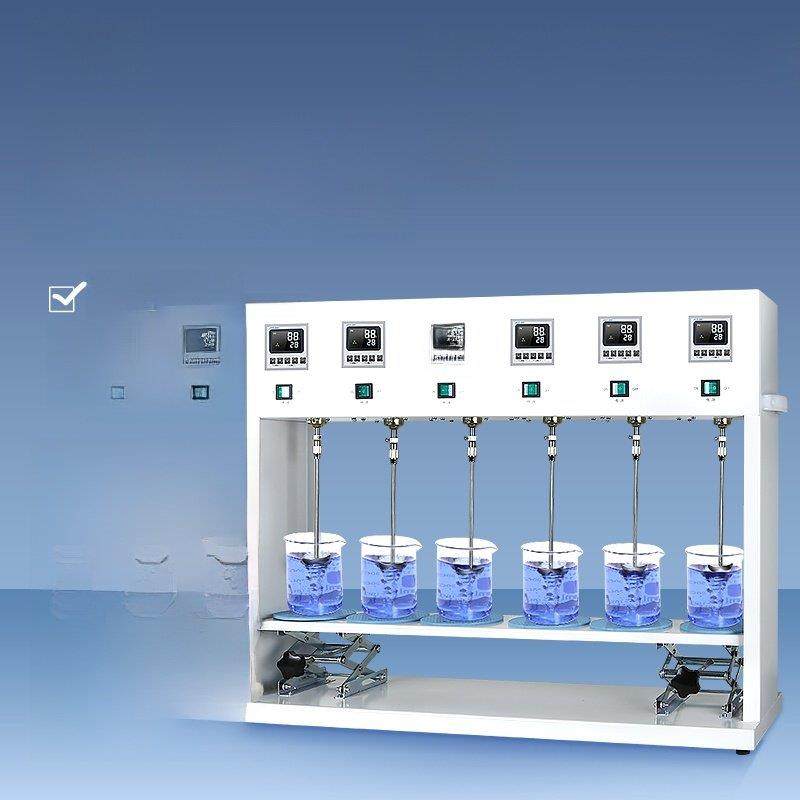 尚一智能数显小型搅拌机实验室可调速定时多炼路同步异步电动搅拌