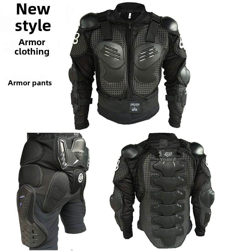 摩托车骑士护甲赛车护具防撞击护甲衣防摔骑行赛车护胸越野盔甲