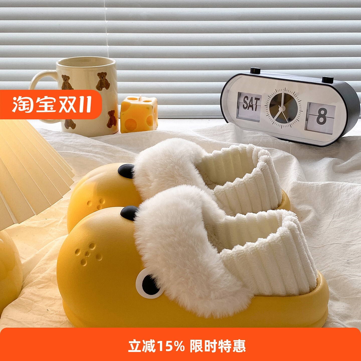 2025新款可拆卸防水外穿棉拖鞋女